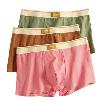 3PCS Cotton Boxer Shorts