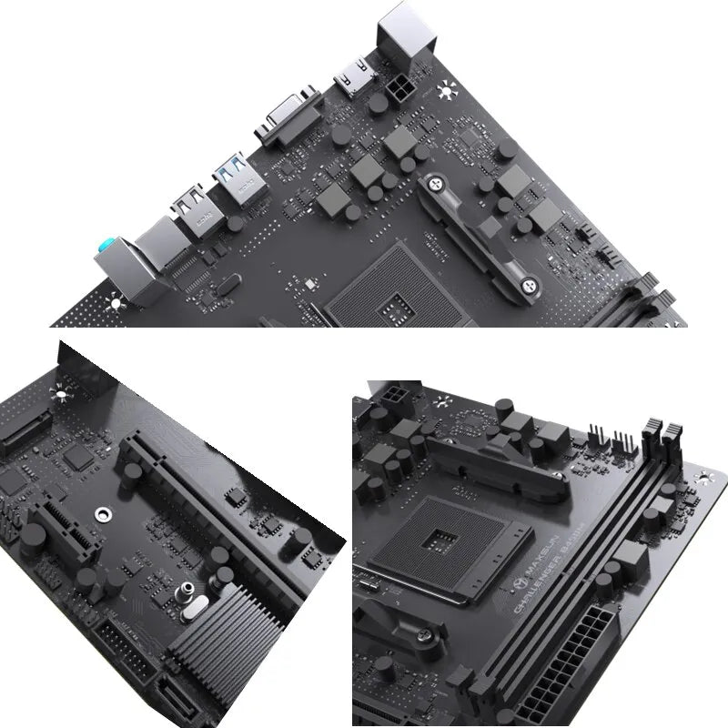 AMD B450M Dual-channel DDR4 Memory Motherboard