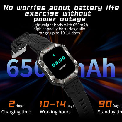 GPS Military Smart Watch