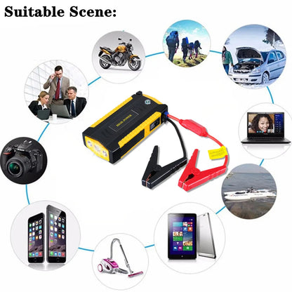 16000mAh Car Jump Starter Power Bank