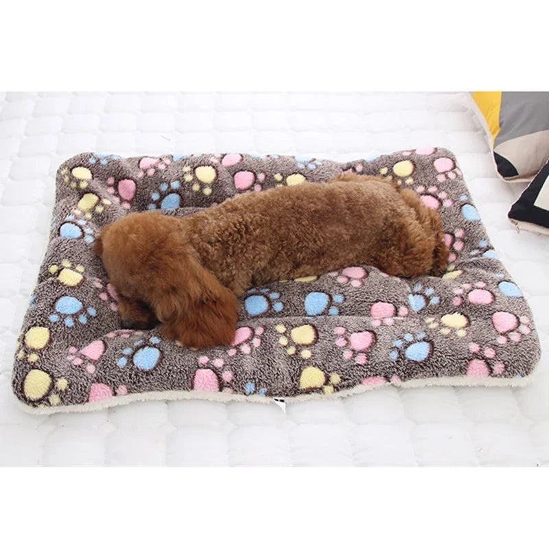 Dog Winter Thicken  Flannel  Mat