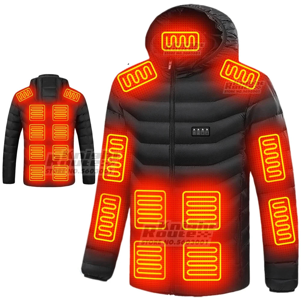 USB Heated Motorcycle Jacket