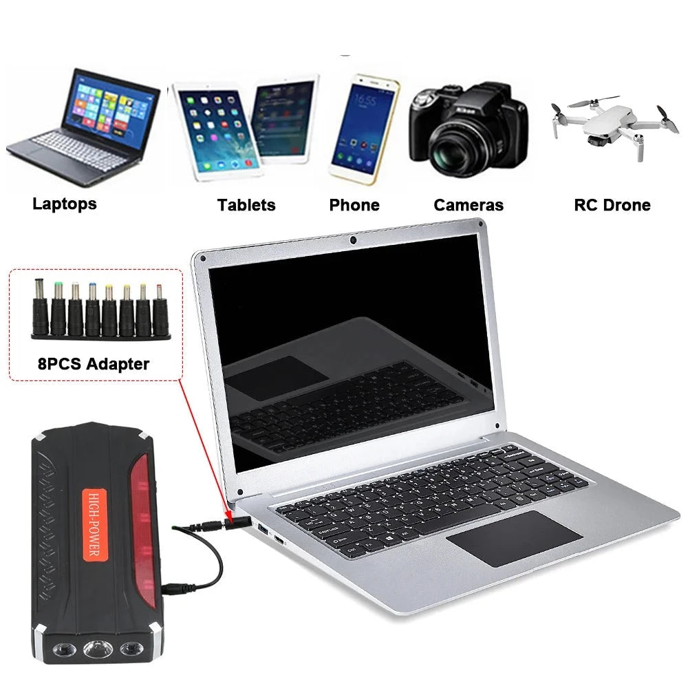 12000mAh Car Jump Starter Power Bank