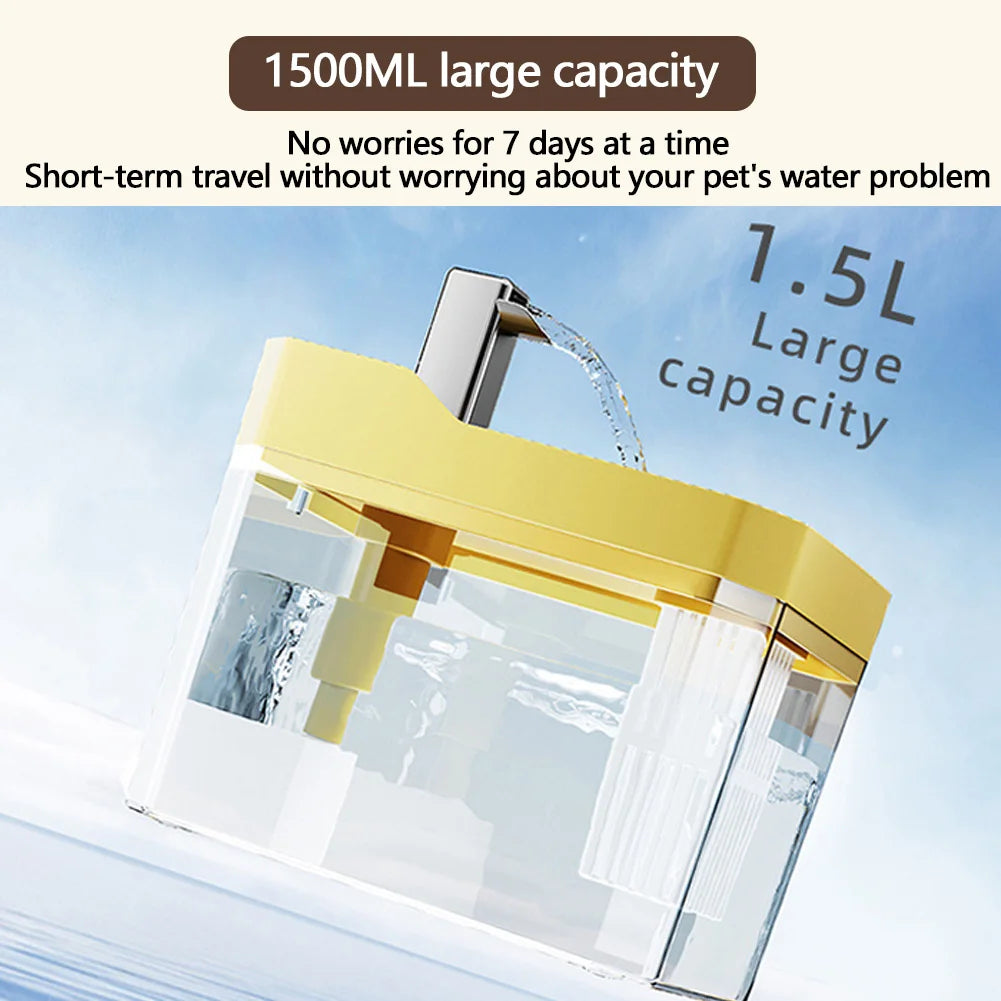 1.5L Cat Auto Water Fountain