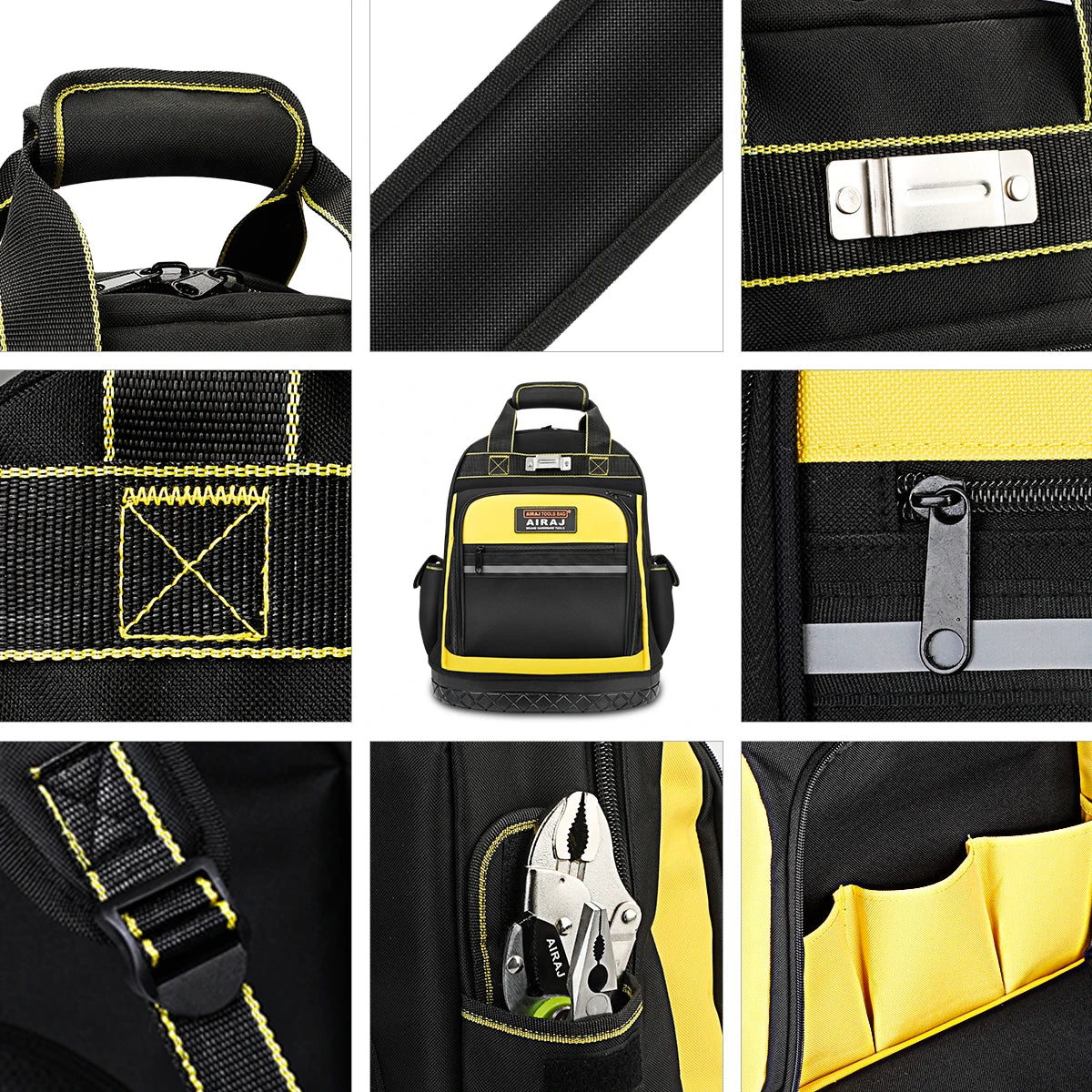 Multiple Pockets Tool Backpack