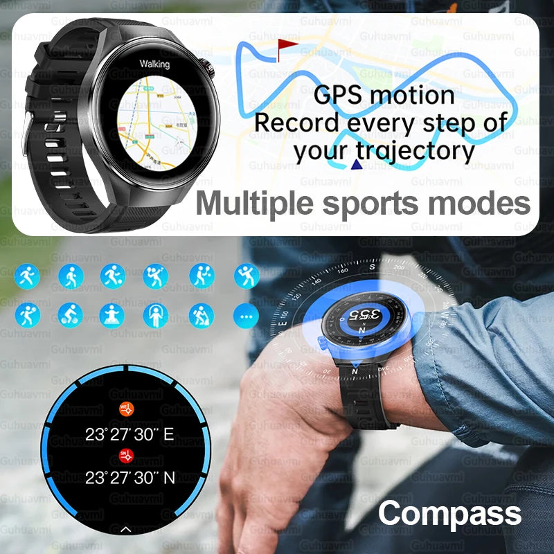 For HUAWEI IOS Professional Sport GPS Smart Watch