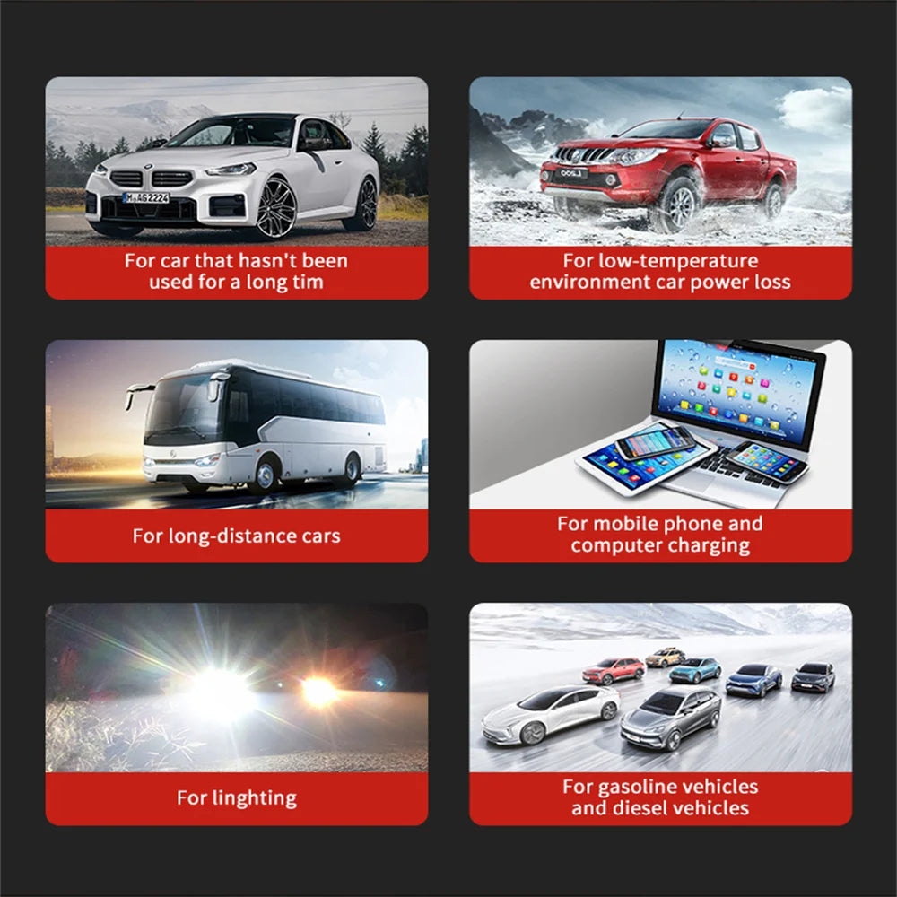 Car Jump Starter 8000A Battery Charger