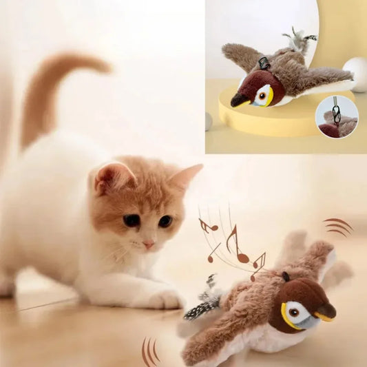 Flapping Bird Interactive Cat Toy