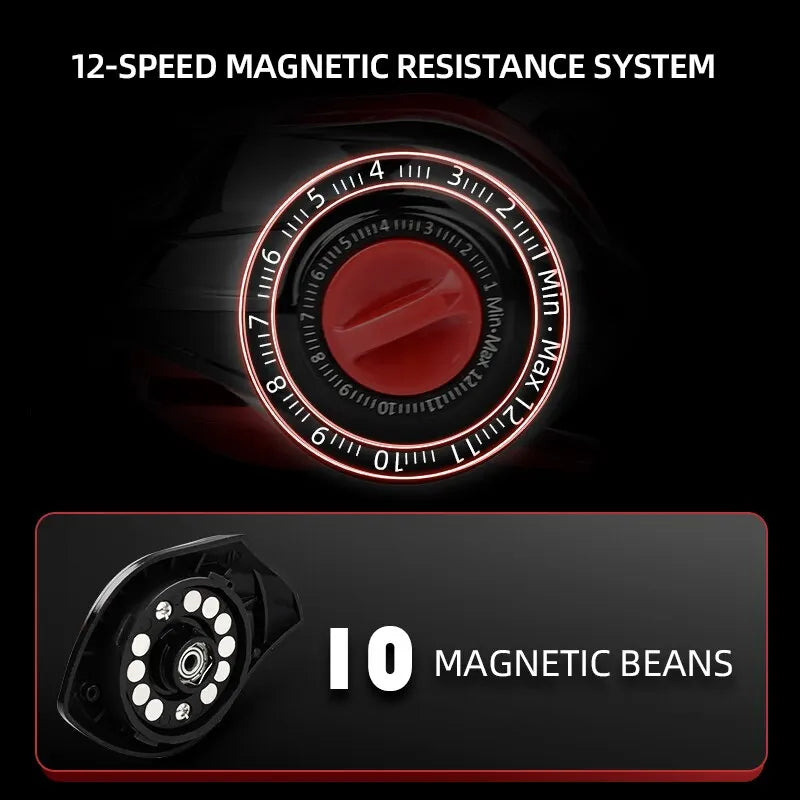 Fishing Reel Professional Gear Ratio Carp Baitcasting Wheel