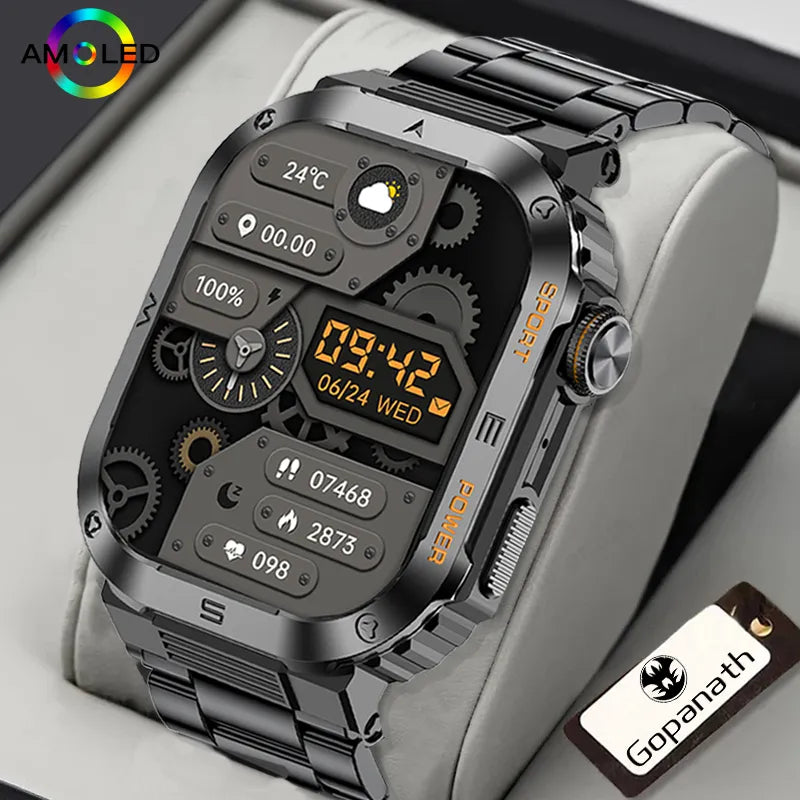 Rugged And Durable Military Smart Watch