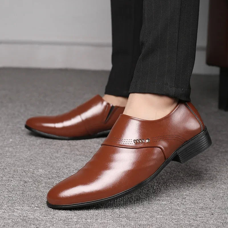 Men's Business Casual Leather Shoes