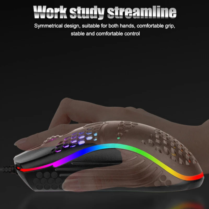 7 breathing LED Back Light Optical Mouse