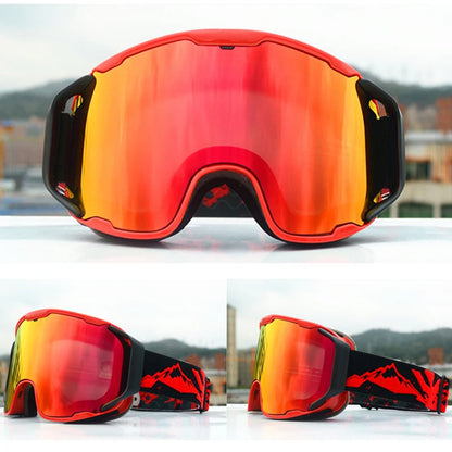 Double Layer Anti-Fog Ski Goggles