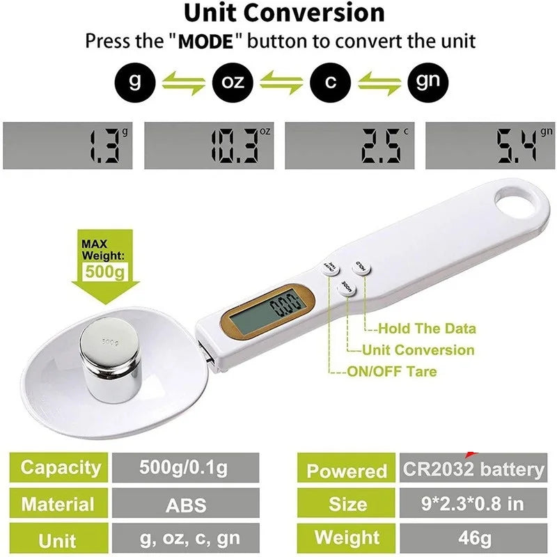 Kitchen Digital Weight Measuring Spoon