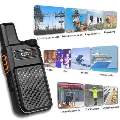 Portable Mini Walkie Talkie