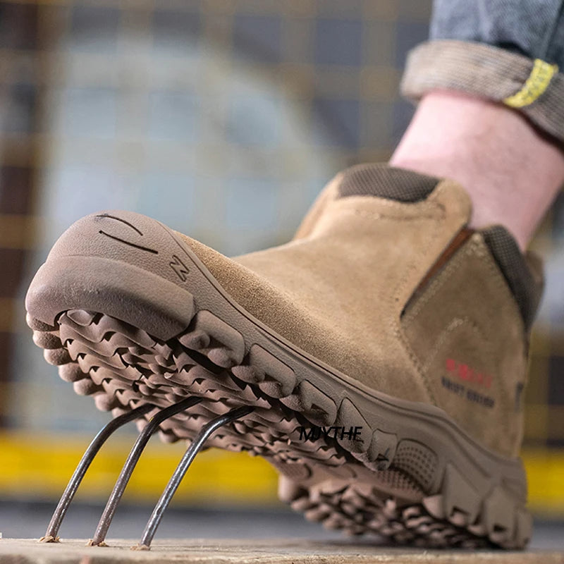 Men Wear-resistant Work Boots