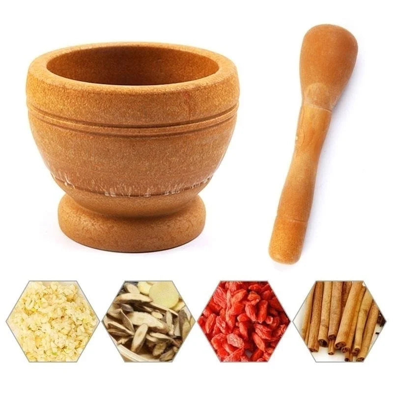 Garlic Herb Spice Mixing Grinding Crusher Bowl