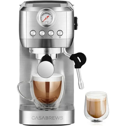 Stainless Steel Espresso Coffee Maker Machine