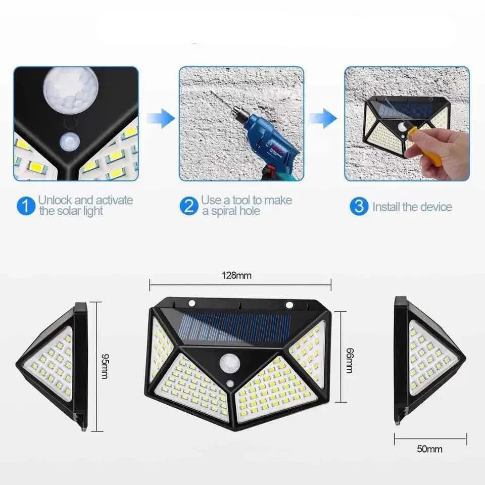 100 LED Wall Lights