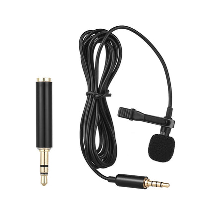 USB Mini Lapel Clip  Phone PC Microphone