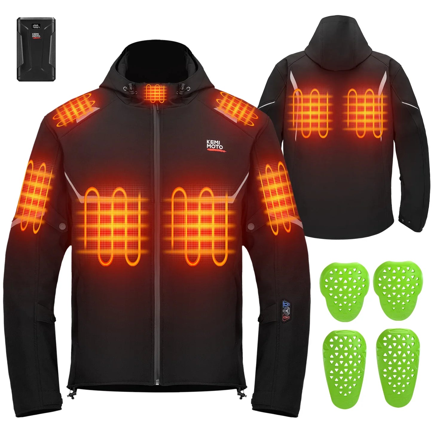 Heated Motorcycle Riding Jacket