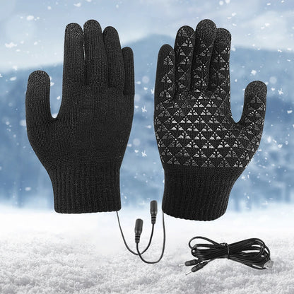 Heated USB Winter Gloves