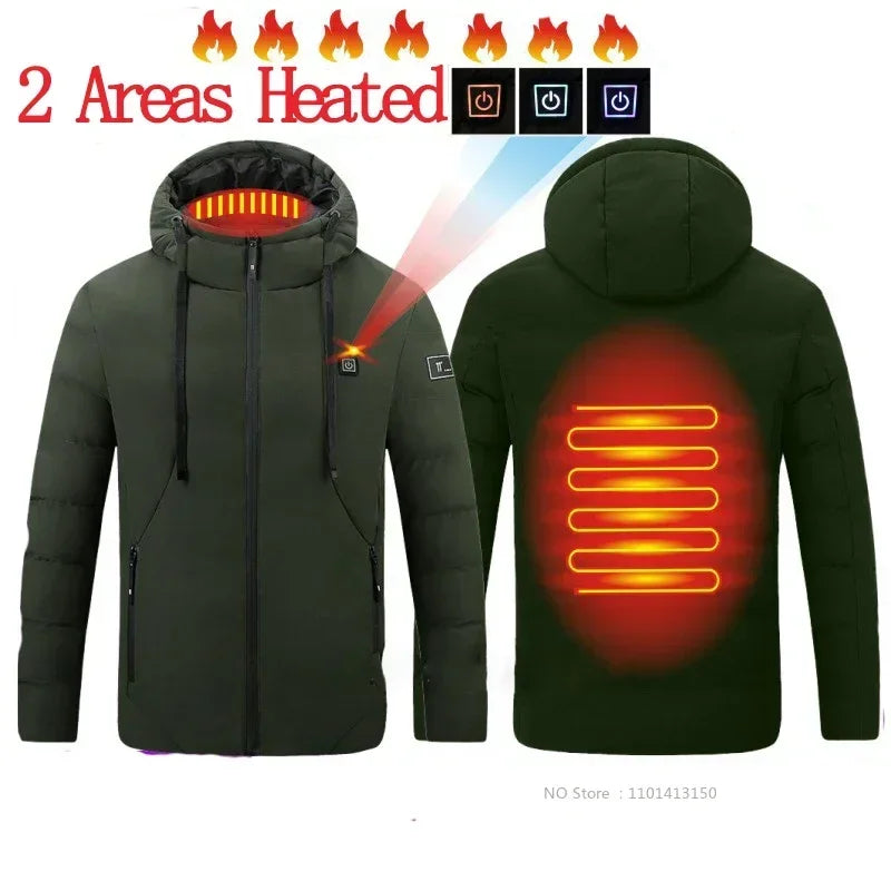 Heated Ski Winter Jacket