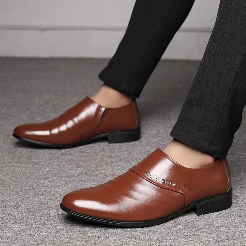 Men's Business Casual Leather Shoes