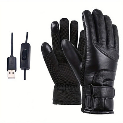 USB Heated Hand Warmer Gloves