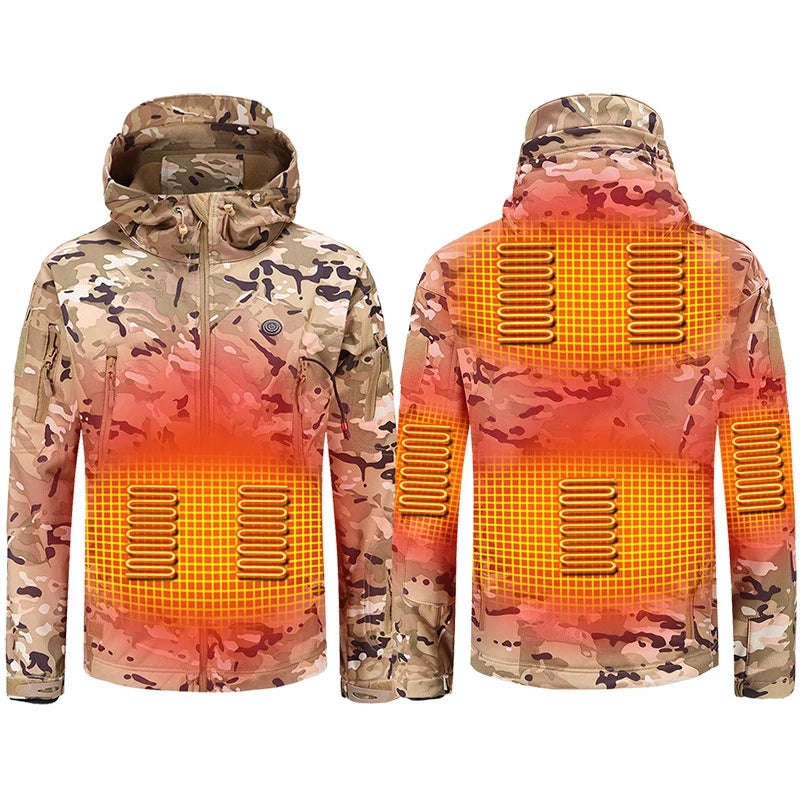 USB Heated Winter Jacket