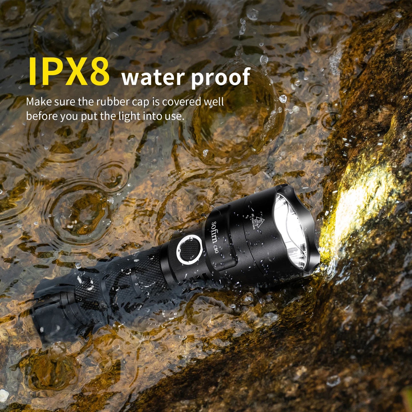 Powerful LED Flashlight