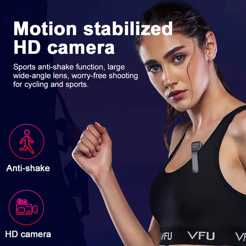 Mini night vision small wireless body camera