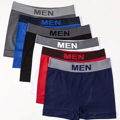 5PCS Men's Elastic Boxer