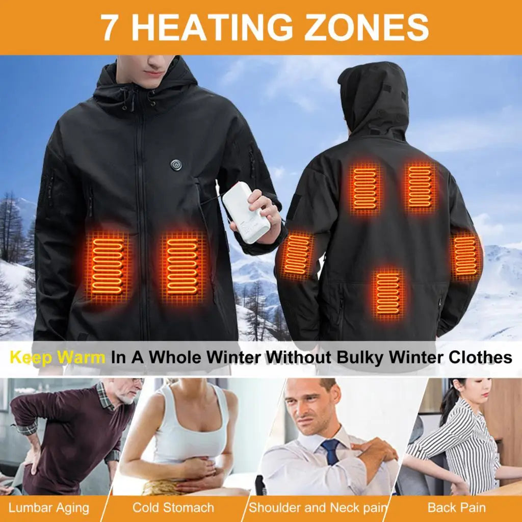 Zone Heated Winter Jacket