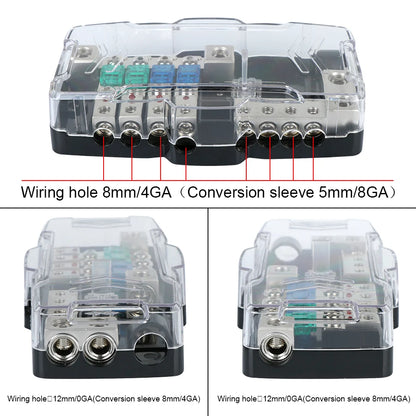 24V 12V 30A 60A Fuse Box