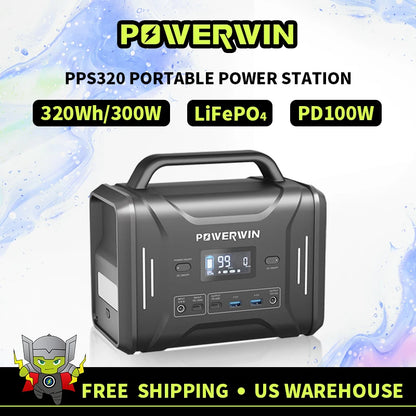 320Wh Portable Solar power station