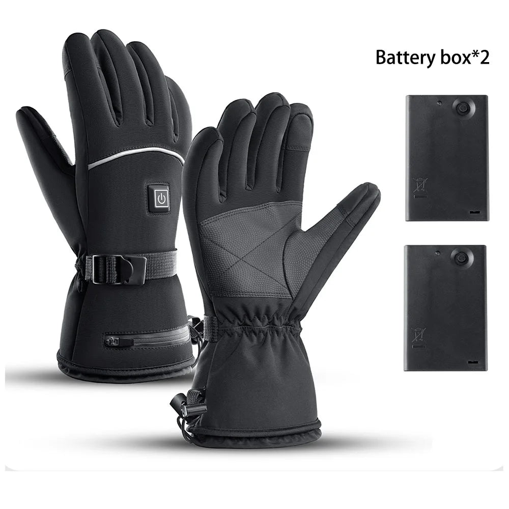 Heated Battery Gloves for Winter