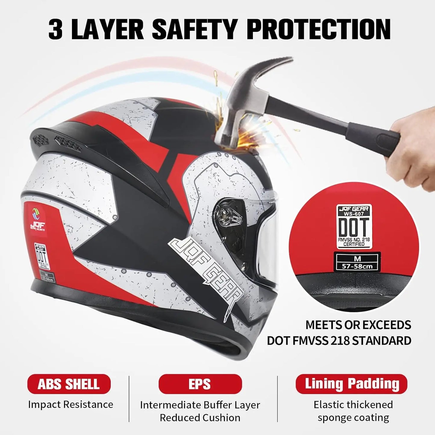 Full Face Motorcycle Helmet