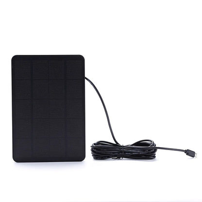 10W 5V Mini Solar Panel For Security Camera