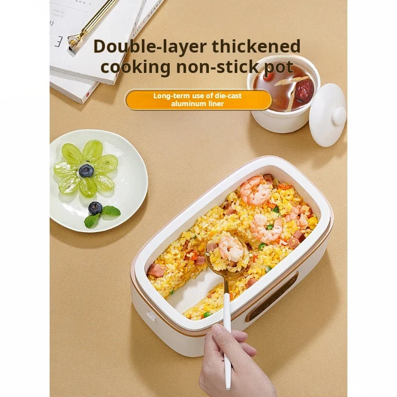 1L Steaming and Cooking Integrated Electric Lunch Box