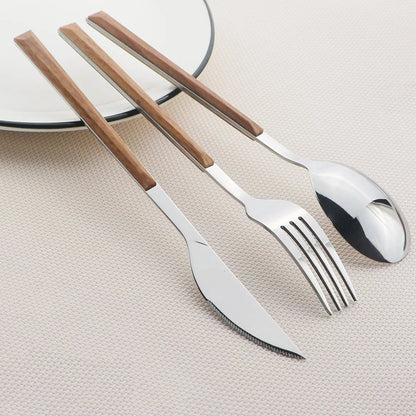 Tableware Set 304 Stainless Steel Korean Cutlery Set