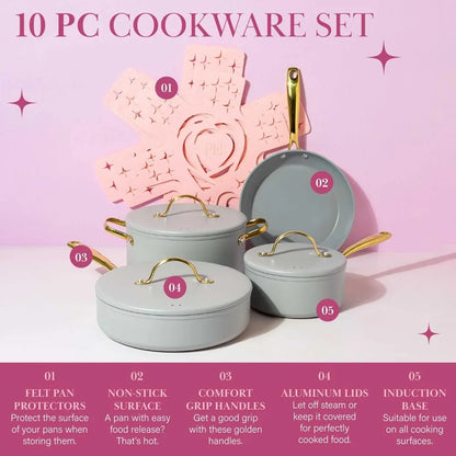 Iconic Nonstick Pots and Pans Set