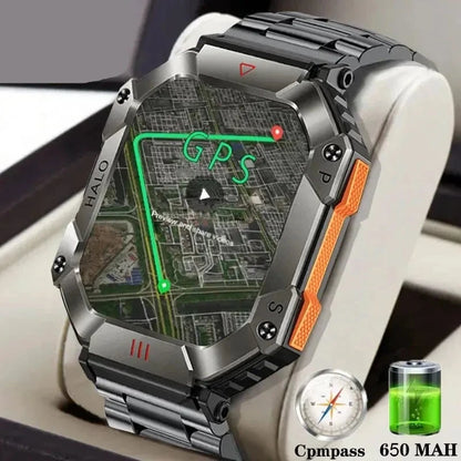 GPS Military Smart Watch