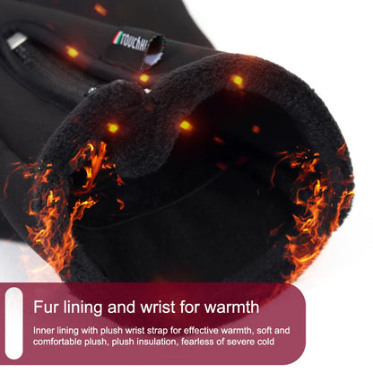 Heated Touch Screen Winter Gloves