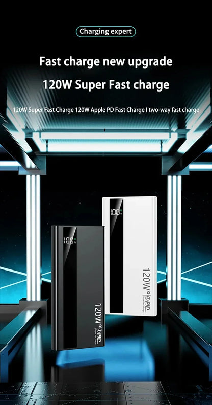 120W 200000mAh High Capacity Power Bank