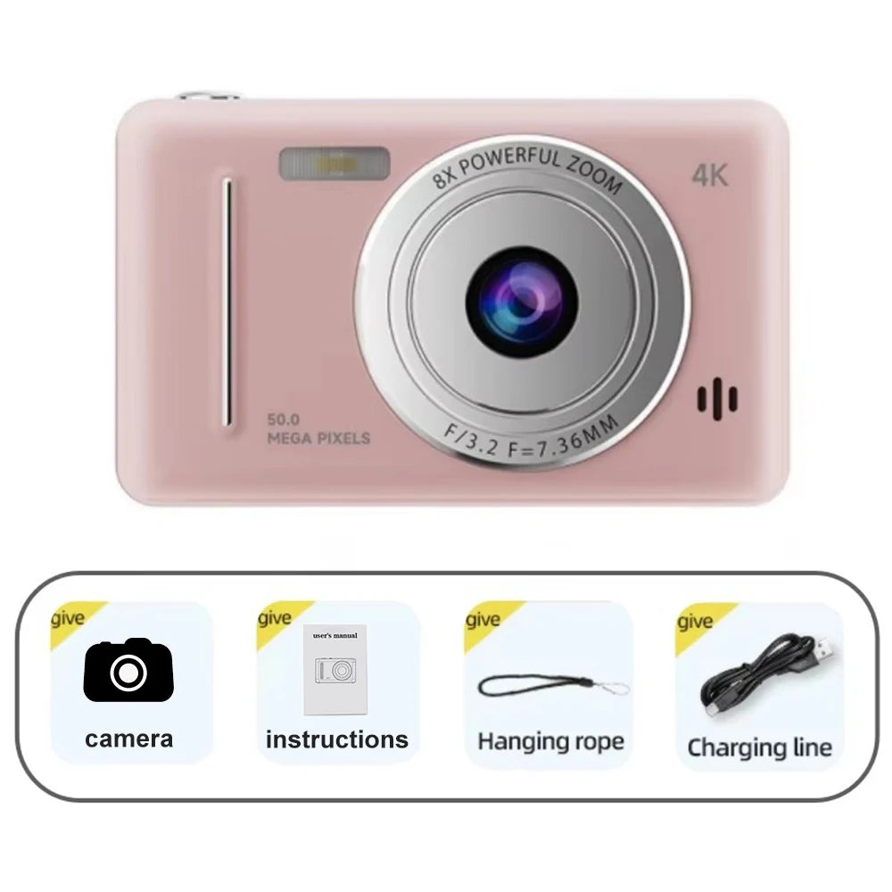 4K 50MP HD Digital Camera