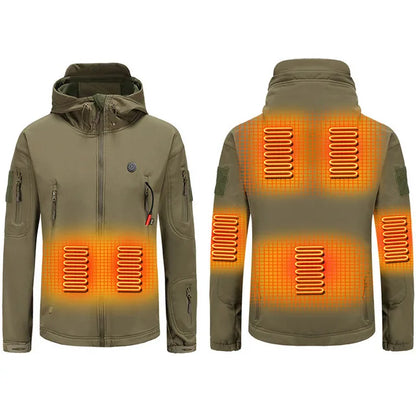 USB Heated Winter Jacket