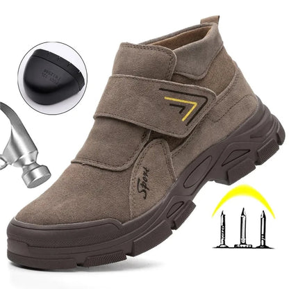 Construction Anti-smash Anti-puncture Safety Boots