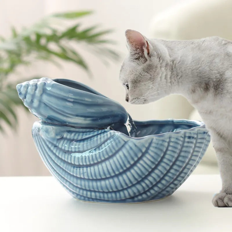 Cats Automatic Ceramic Water Fountain