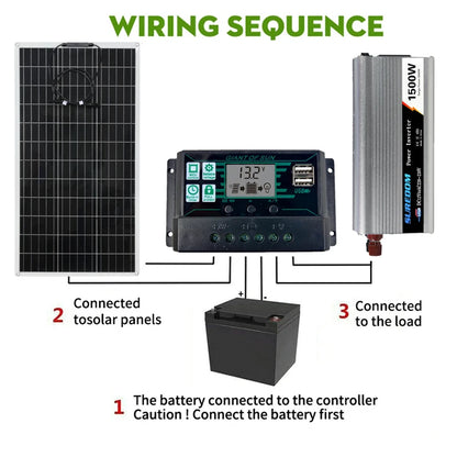 110V/220V Solar Power System